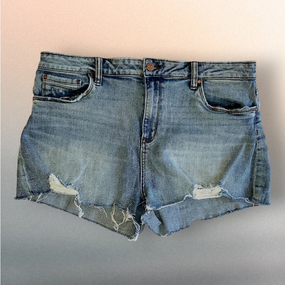 BP Cut Off Jean Shorts, Distressed, Size 32, NWOT